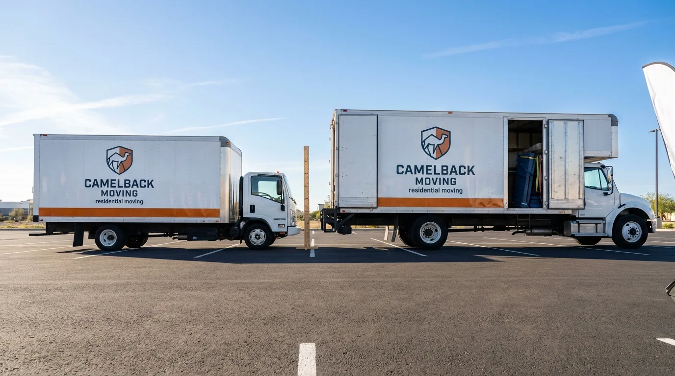 Moving truck size capacity guide in Granite City